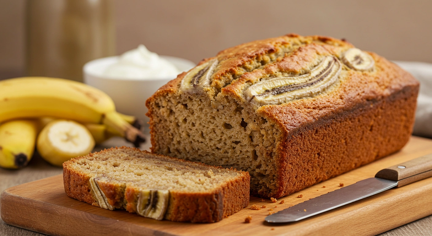 Greek Yogurt Banana Bread